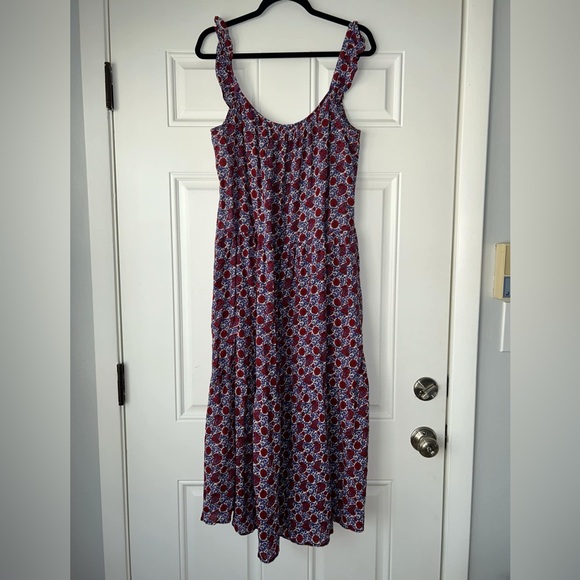XIRENA SIZE L‎ RUMER DRESS NICHOLS purple midi summer dress - Picture 3 of 7
